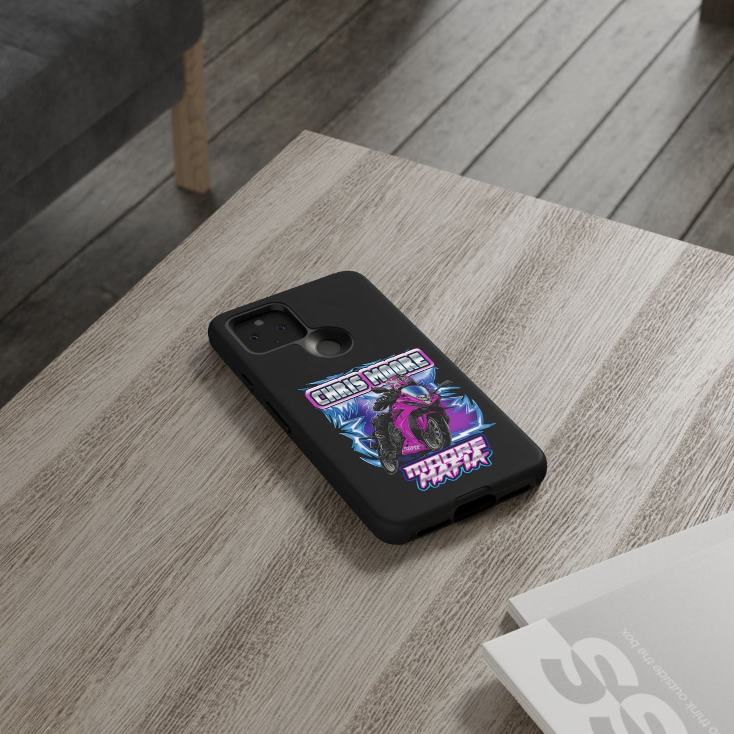Purple Lightning Phone Case