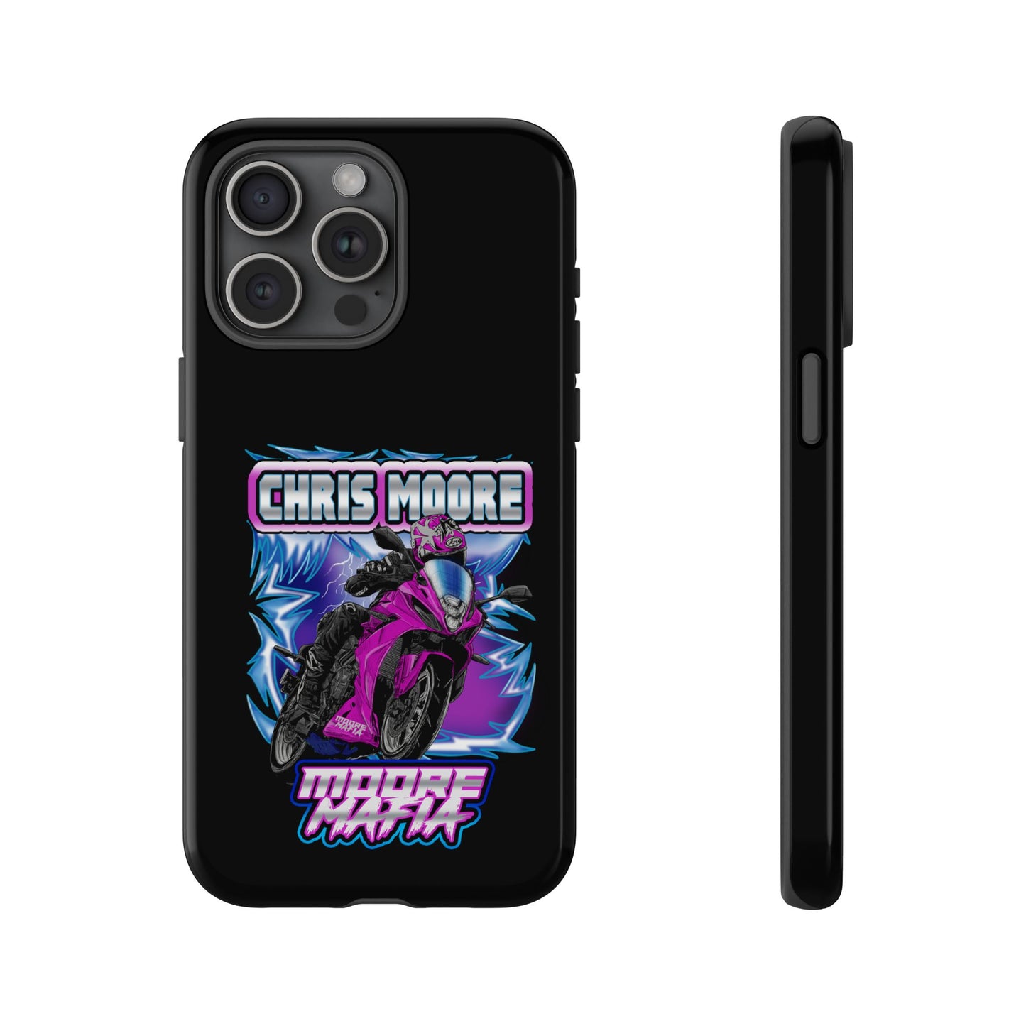 Purple Lightning Phone Case