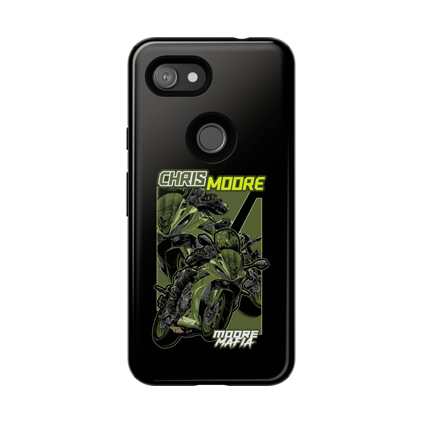 Green Chris Moore Phone Case