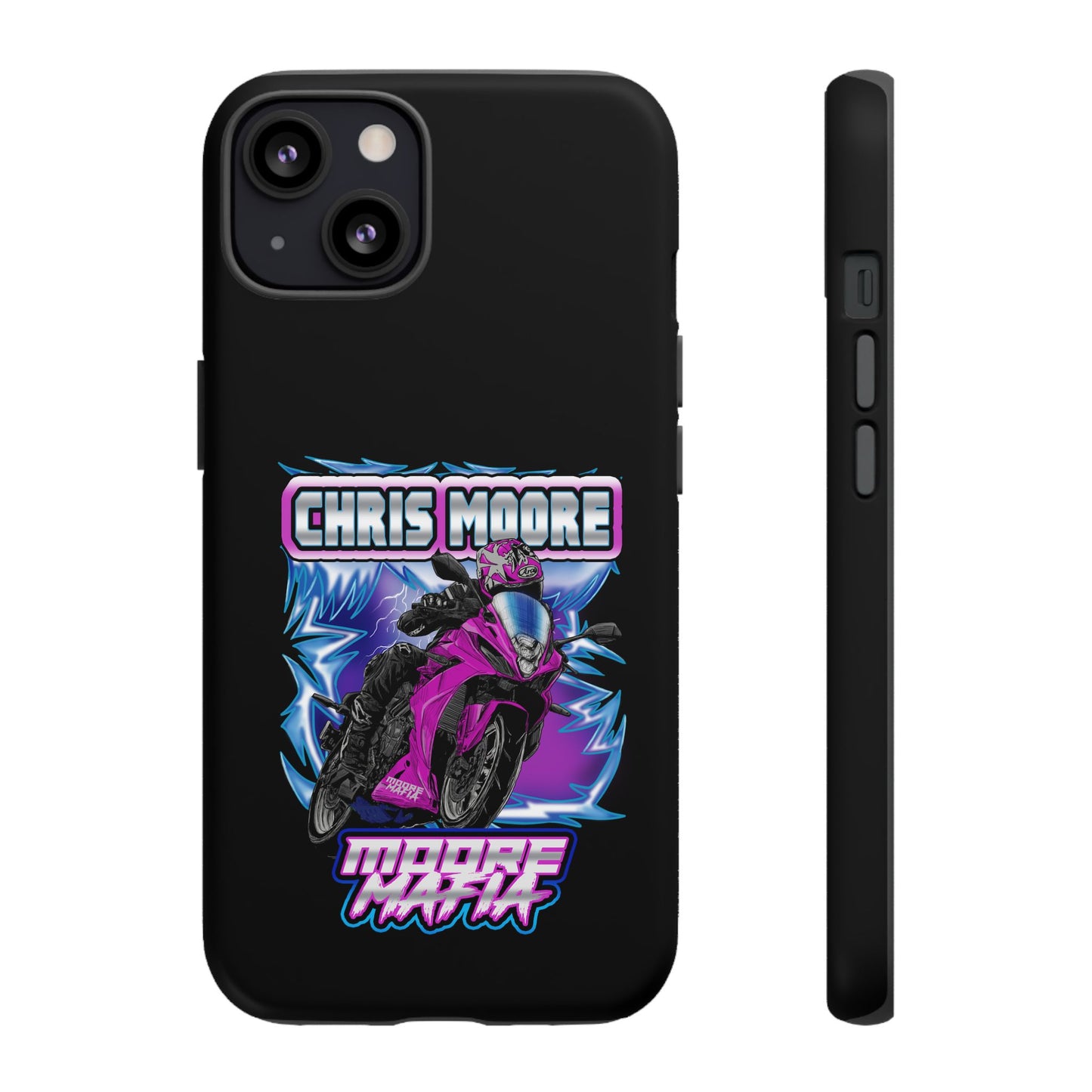 Purple Lightning Phone Case