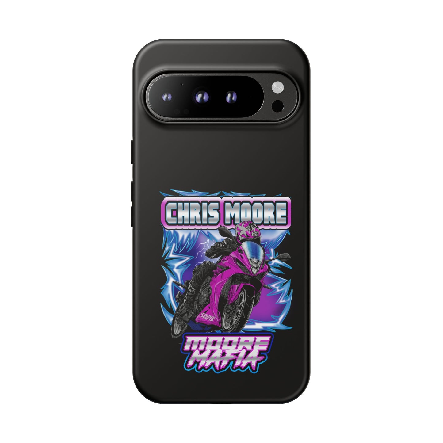 Purple Lightning Phone Case