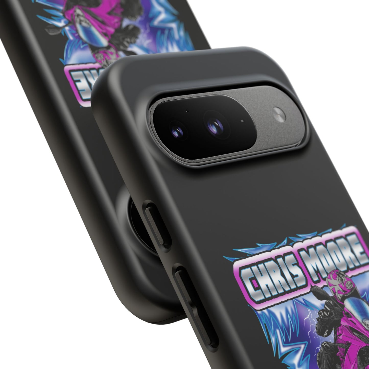Purple Lightning Phone Case
