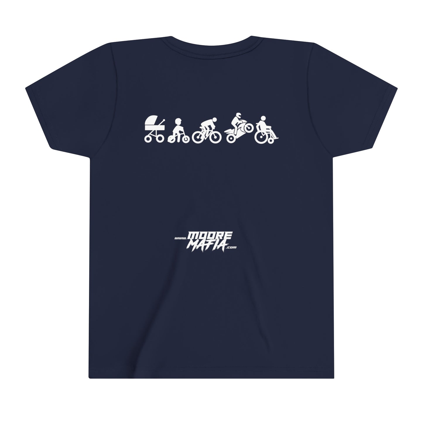 Wheels For Life Youth Short Sleeve T-Shirt