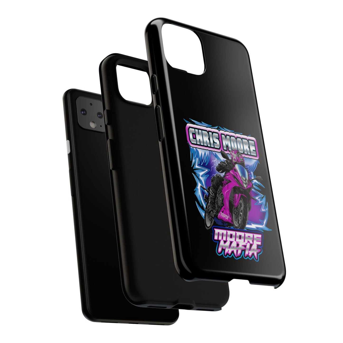 Purple Lightning Phone Case
