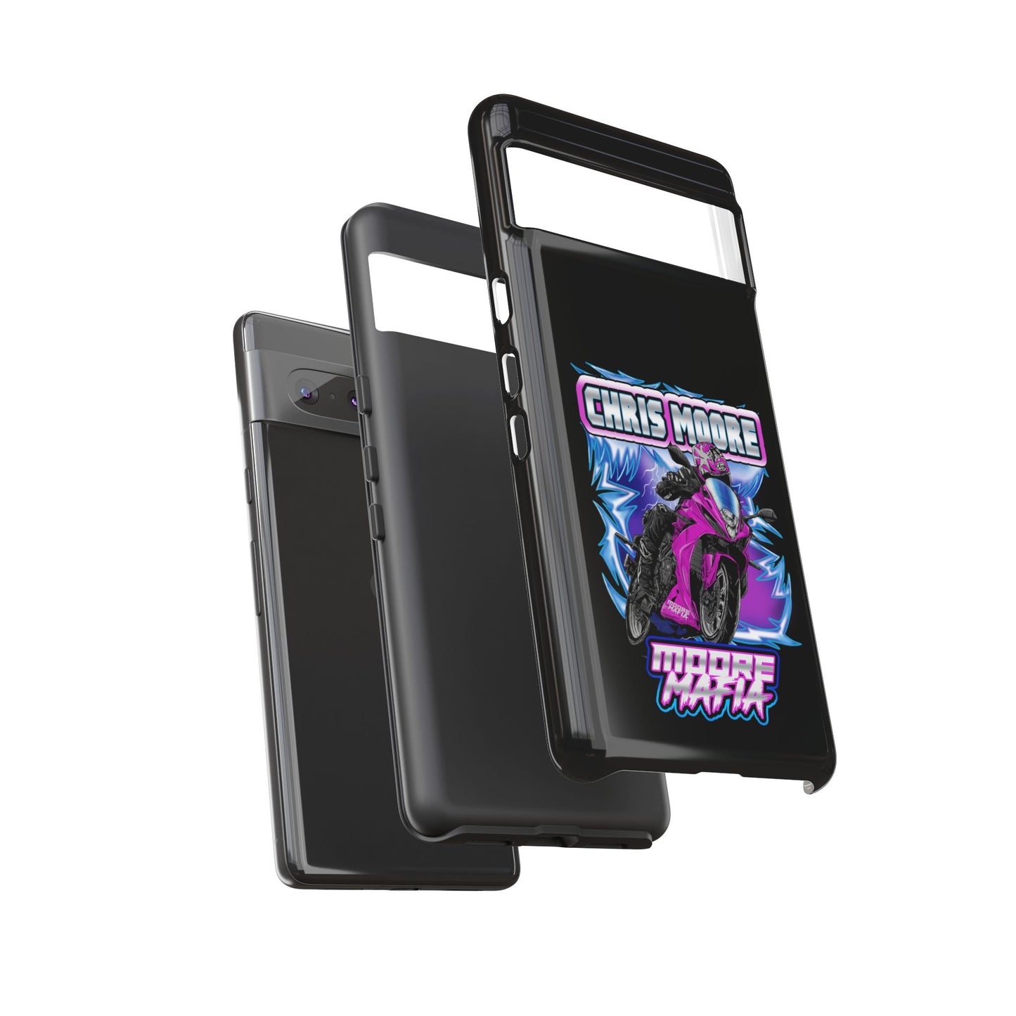 Purple Lightning Phone Case
