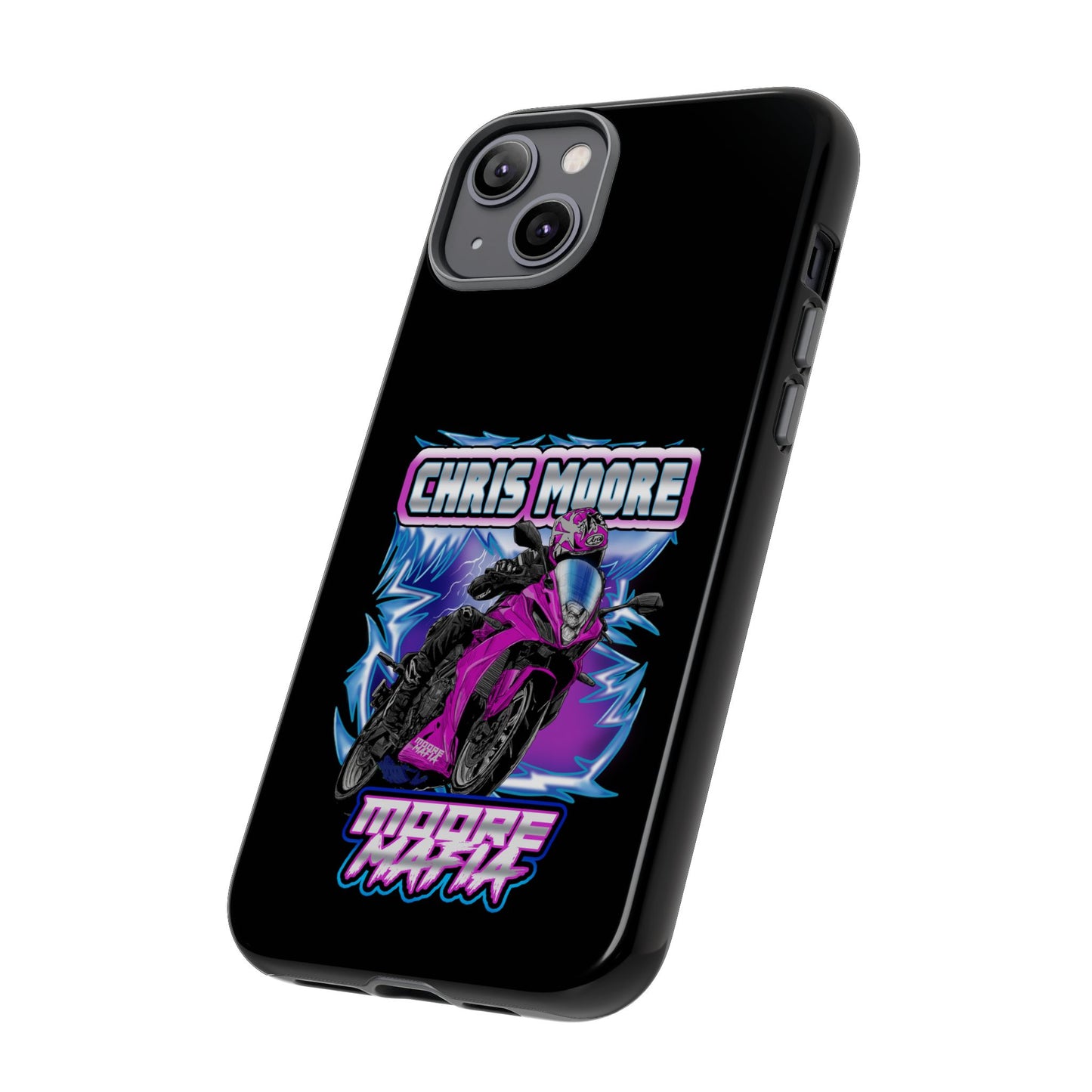 Purple Lightning Phone Case