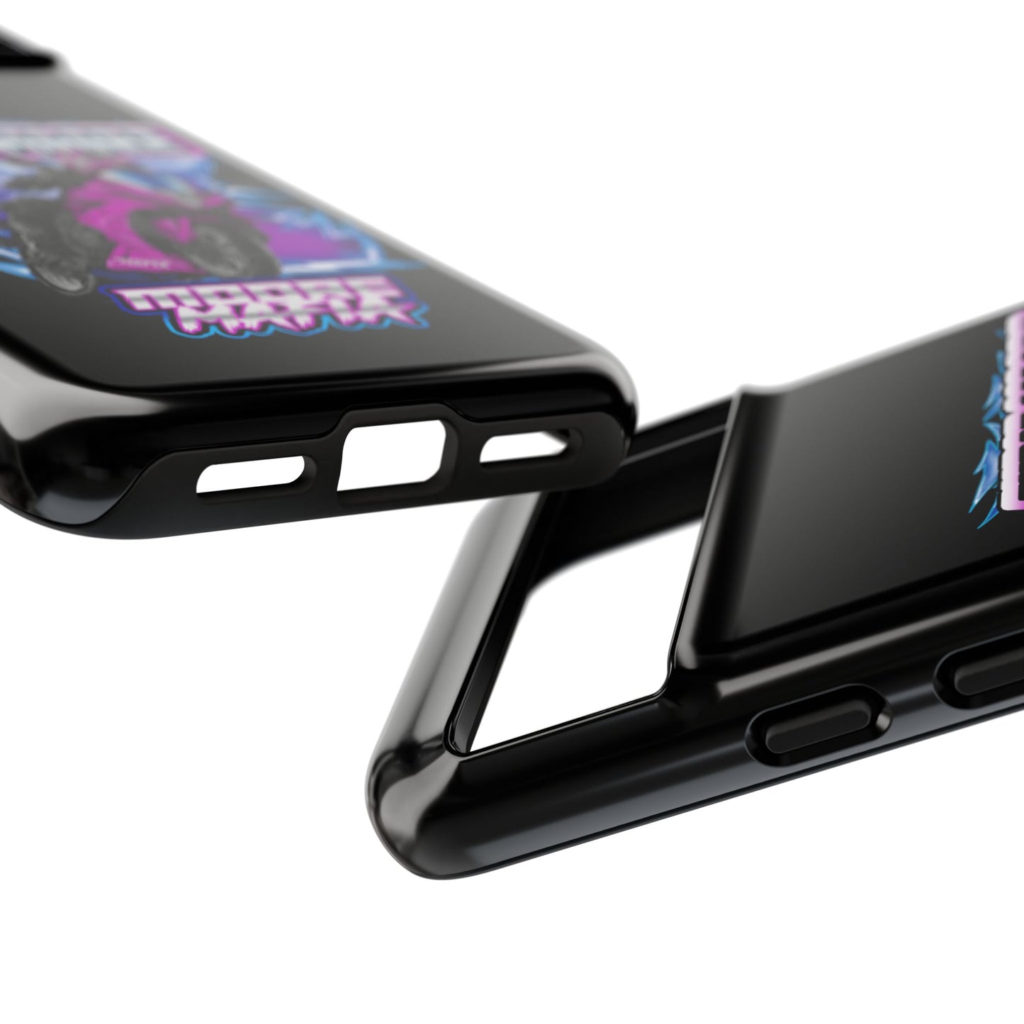 Purple Lightning Phone Case