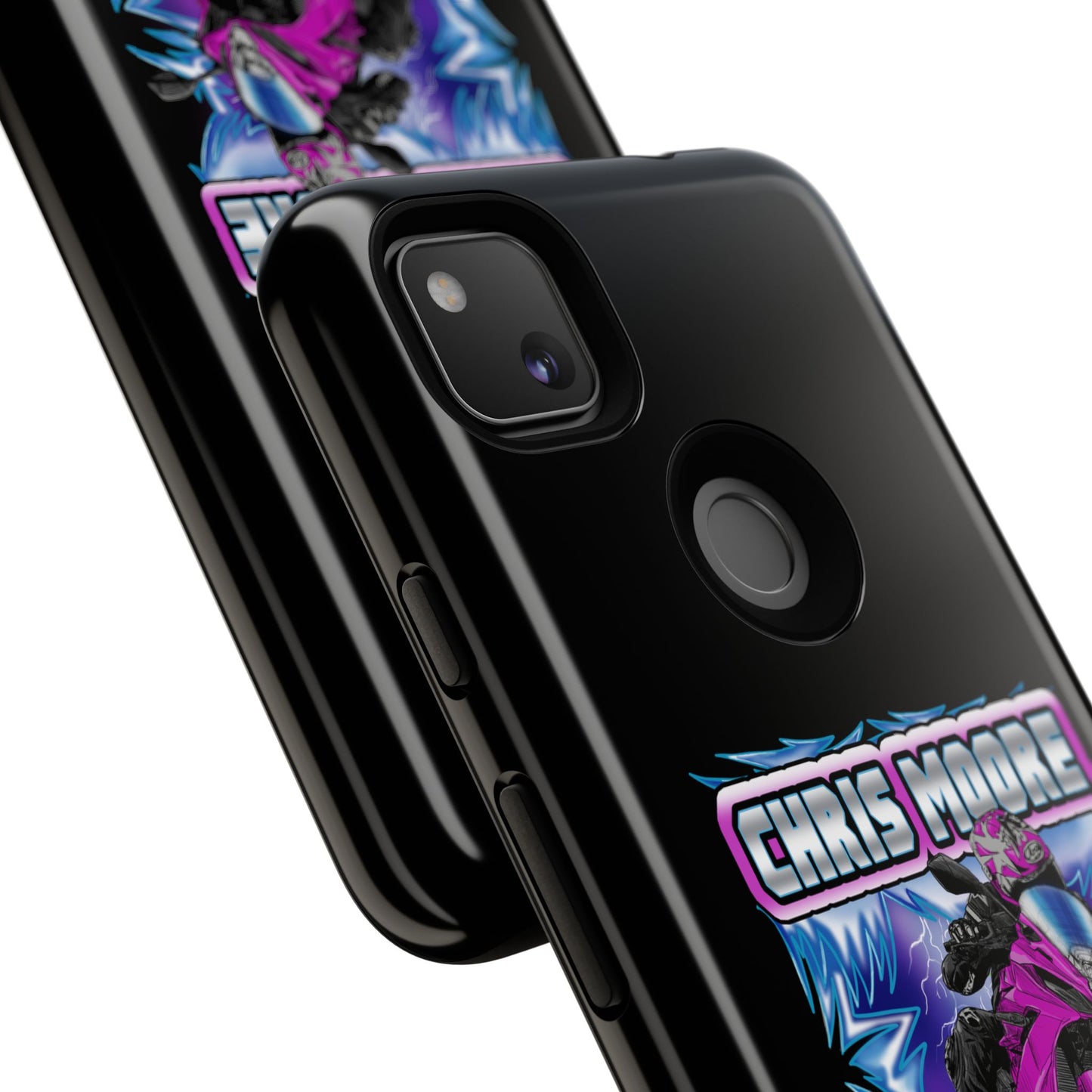 Purple Lightning Phone Case