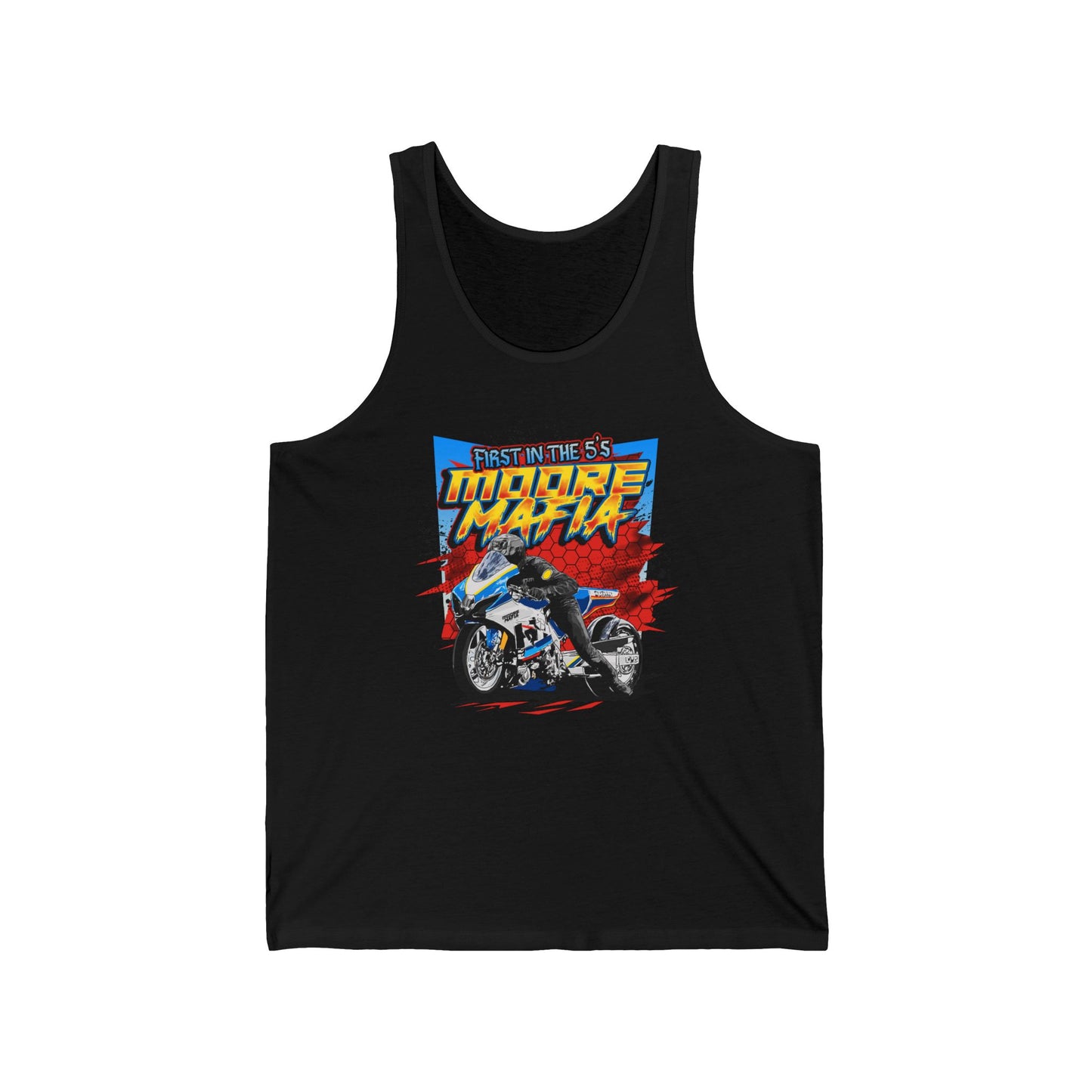 First In The 5's Unisex Jersey Tank Top
