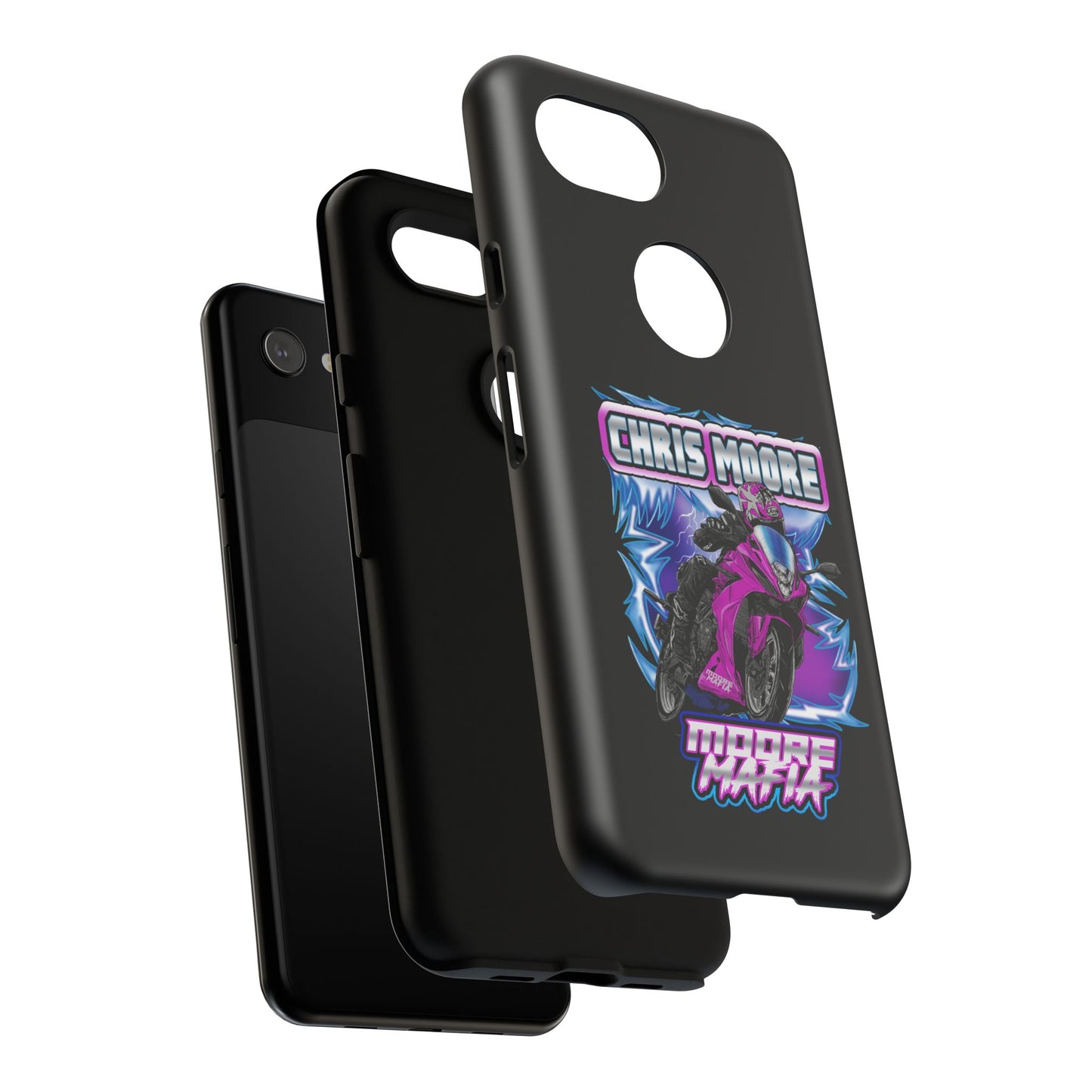 Purple Lightning Phone Case