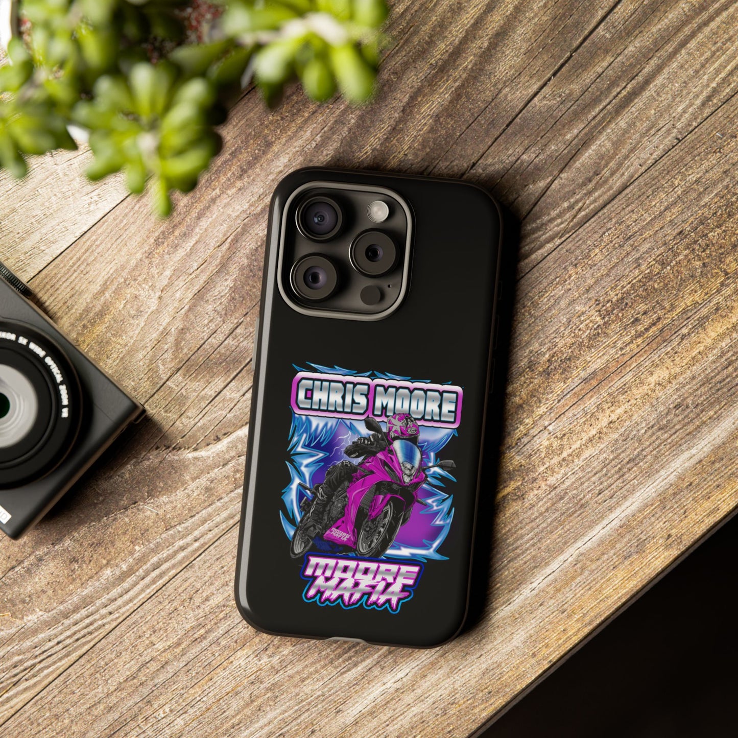 Purple Lightning Phone Case