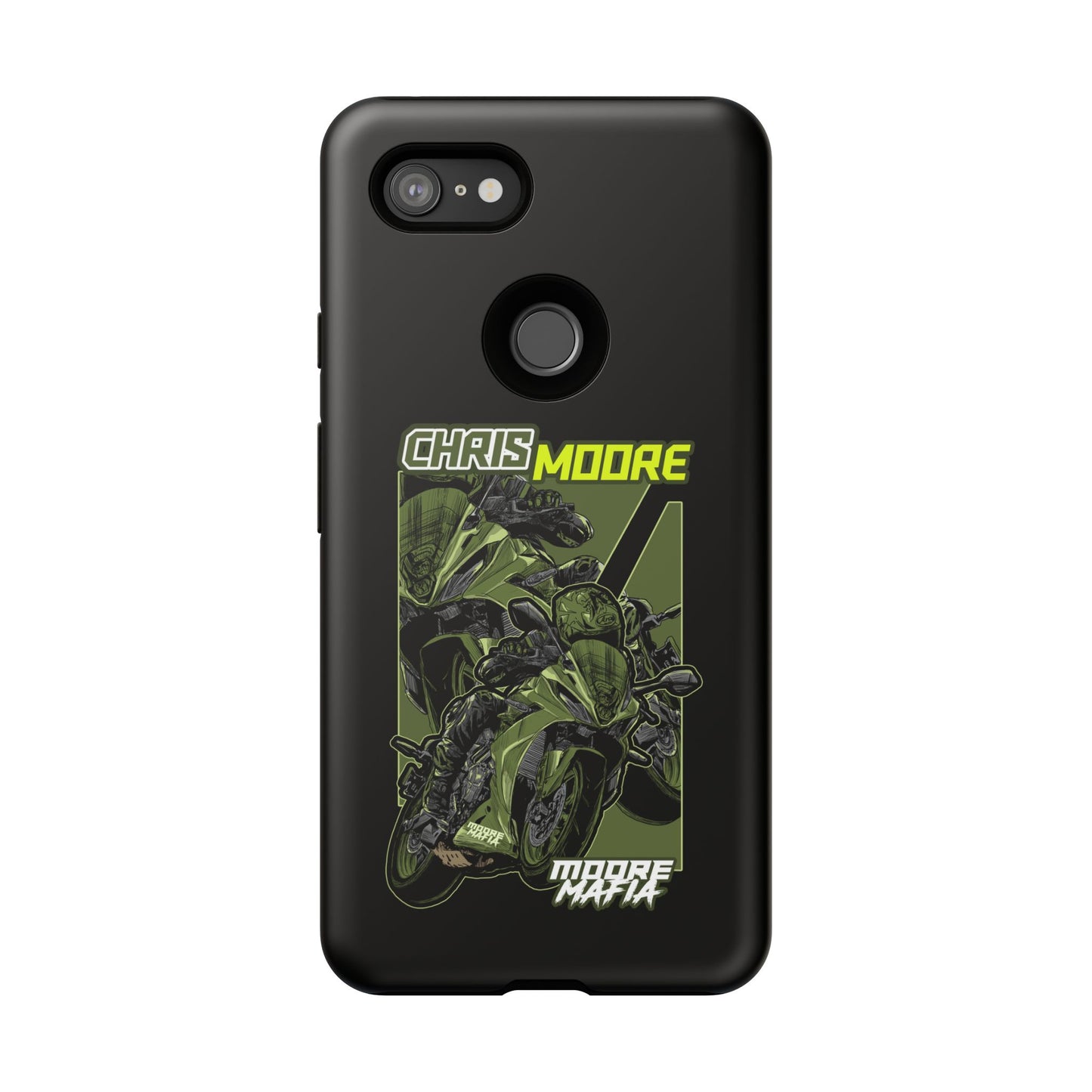 Green Chris Moore Phone Case