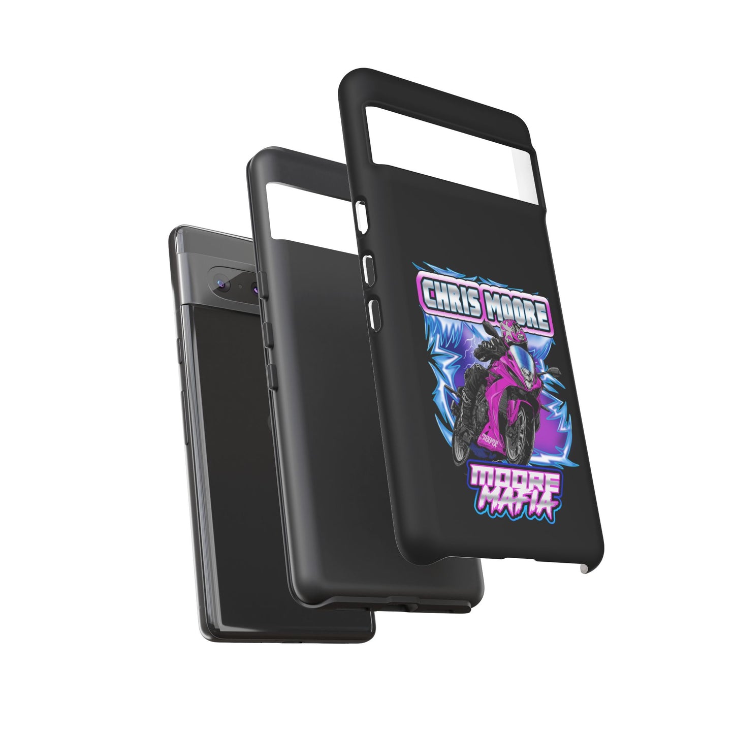 Purple Lightning Phone Case