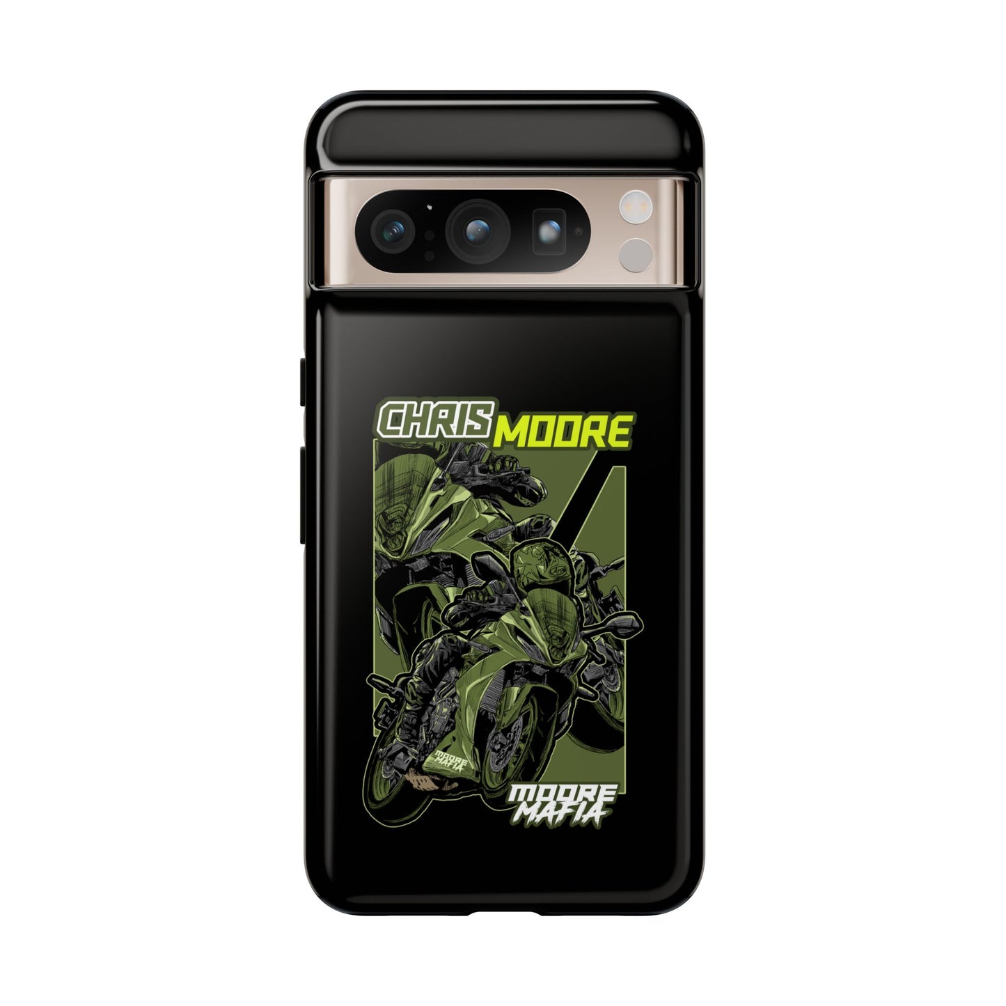 Green Chris Moore Phone Case