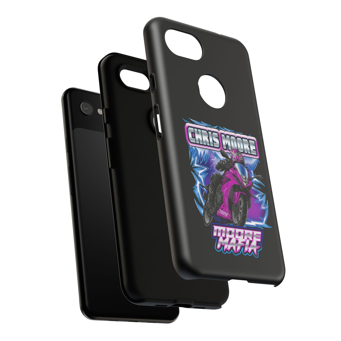 Purple Lightning Phone Case