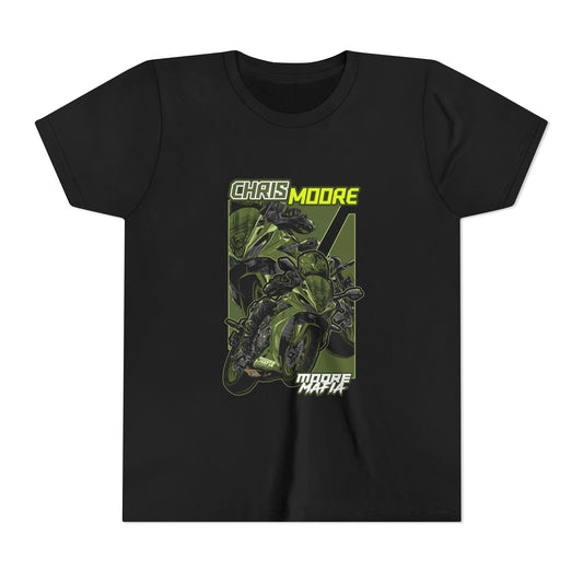 Green Chris Moore Youth Graphic Tee