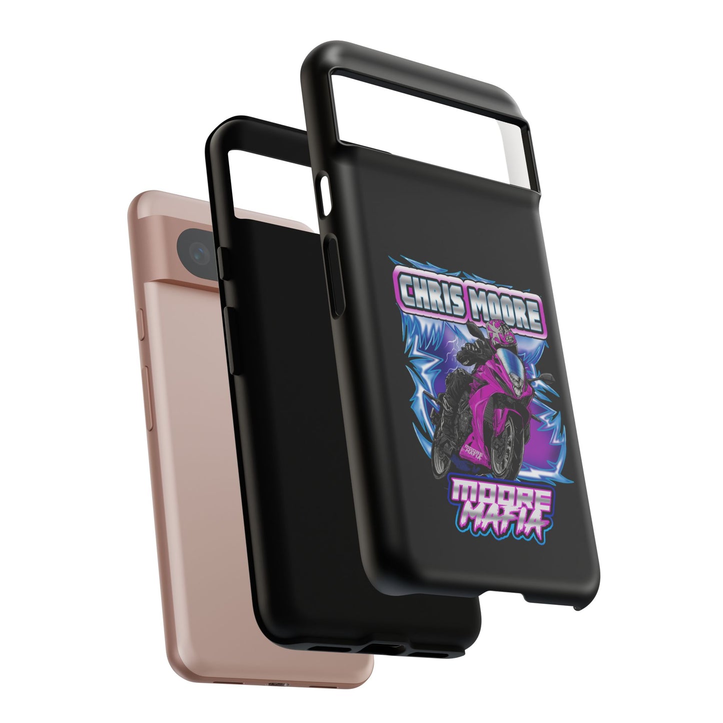 Purple Lightning Phone Case