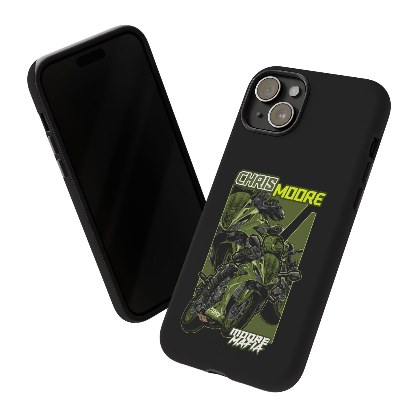 Green Chris Moore Phone Case