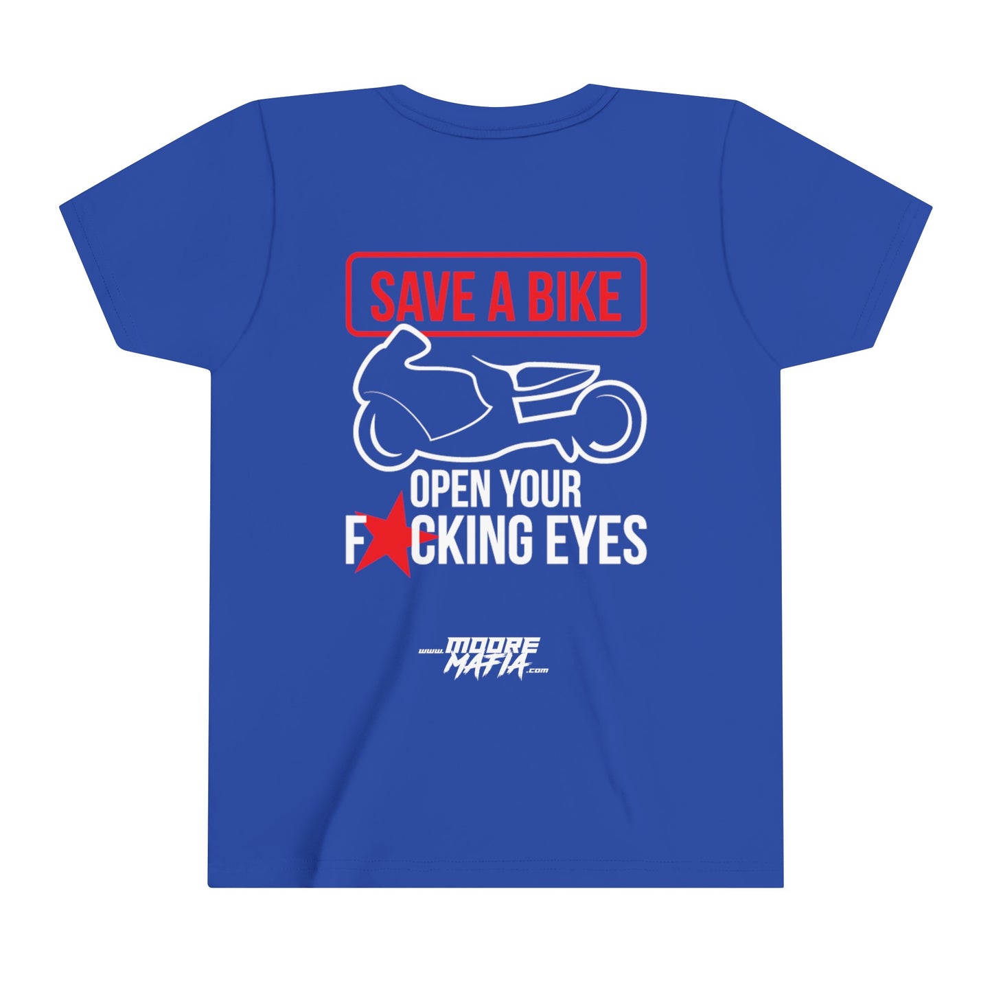 Open Your F*cking Eyes Youth Short Sleeve T-Shirt