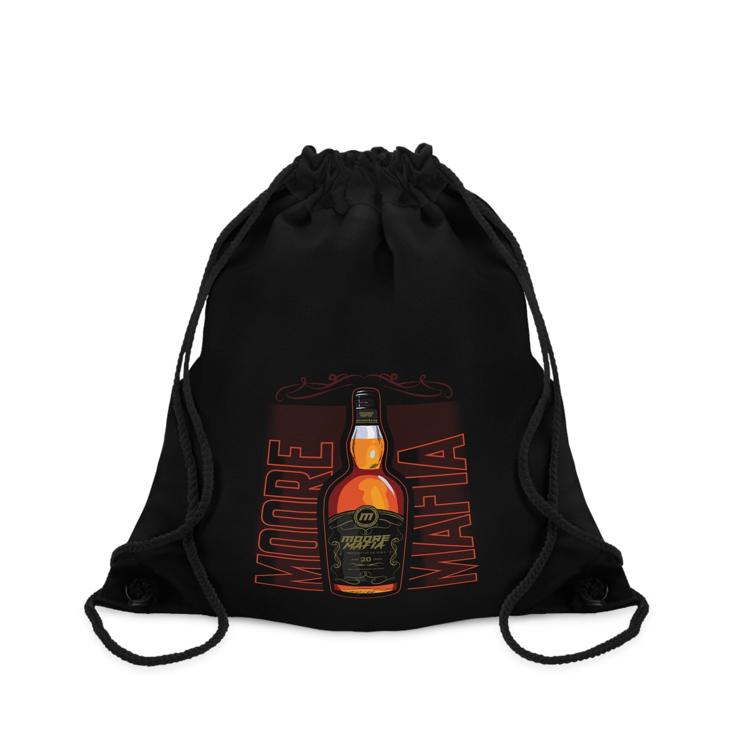Smoothest At The Track Drawstring Bag