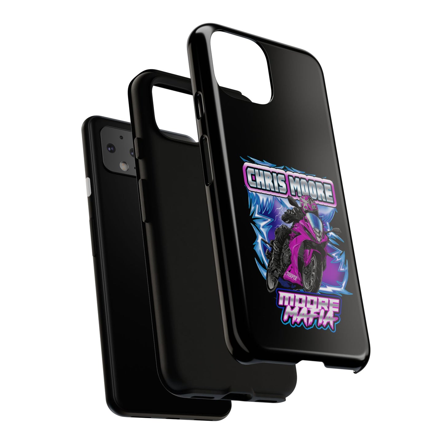 Purple Lightning Phone Case