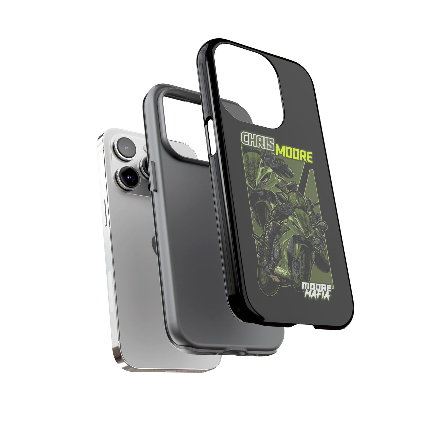 Green Chris Moore Phone Case