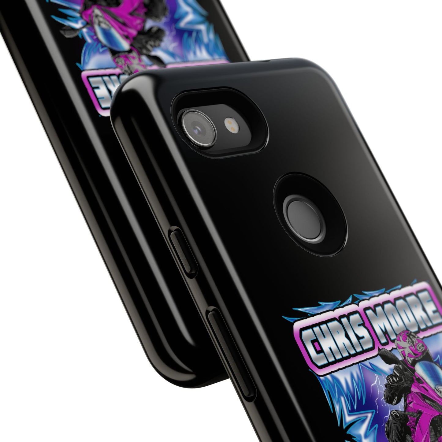 Purple Lightning Phone Case