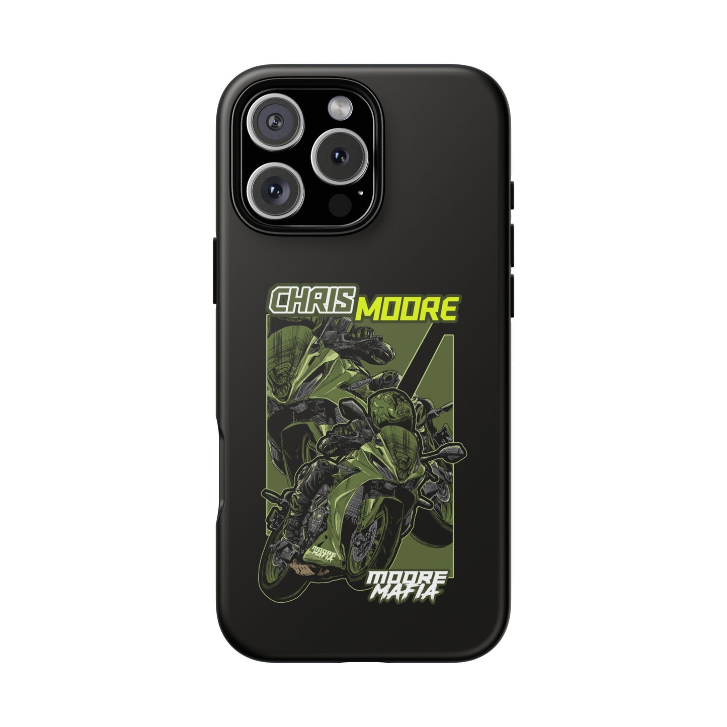 Green Chris Moore Phone Case