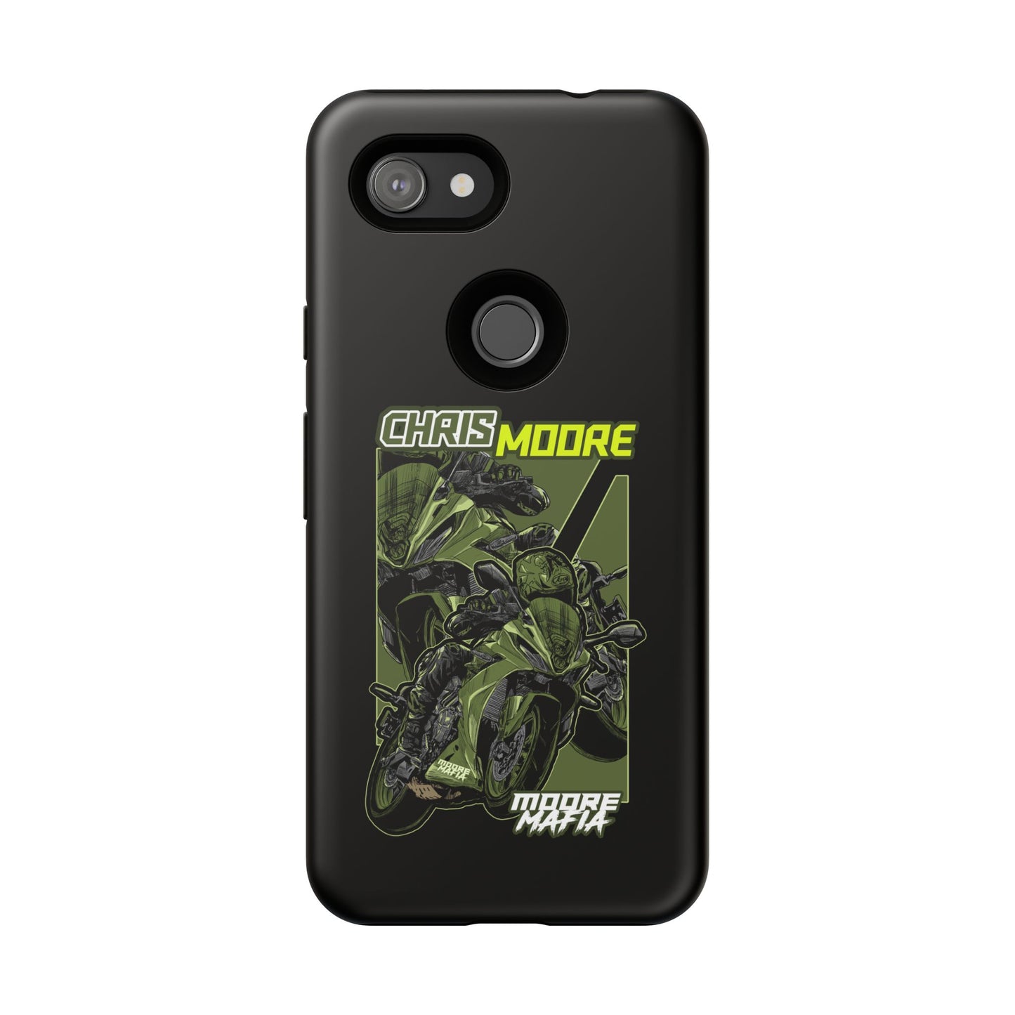 Green Chris Moore Phone Case