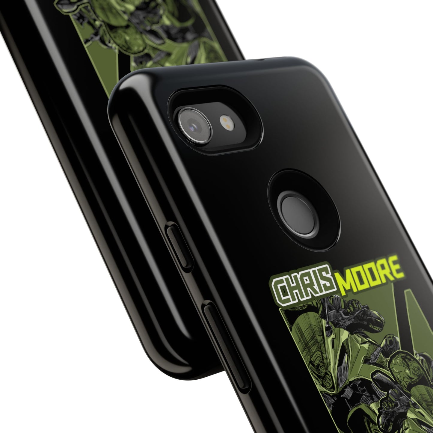 Green Chris Moore Phone Case