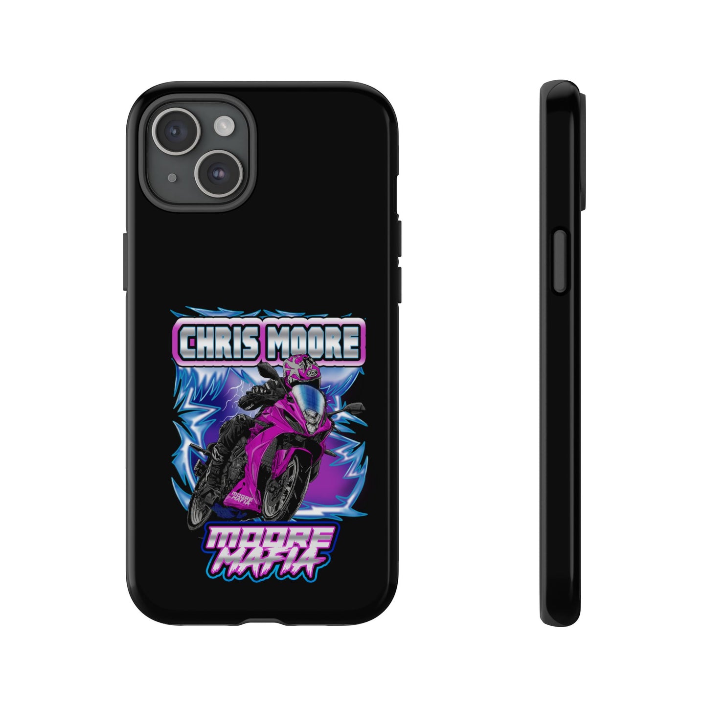 Purple Lightning Phone Case