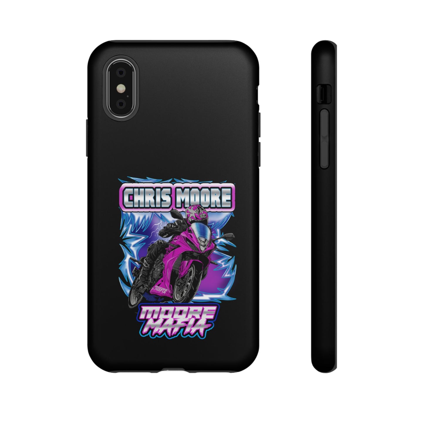 Purple Lightning Phone Case