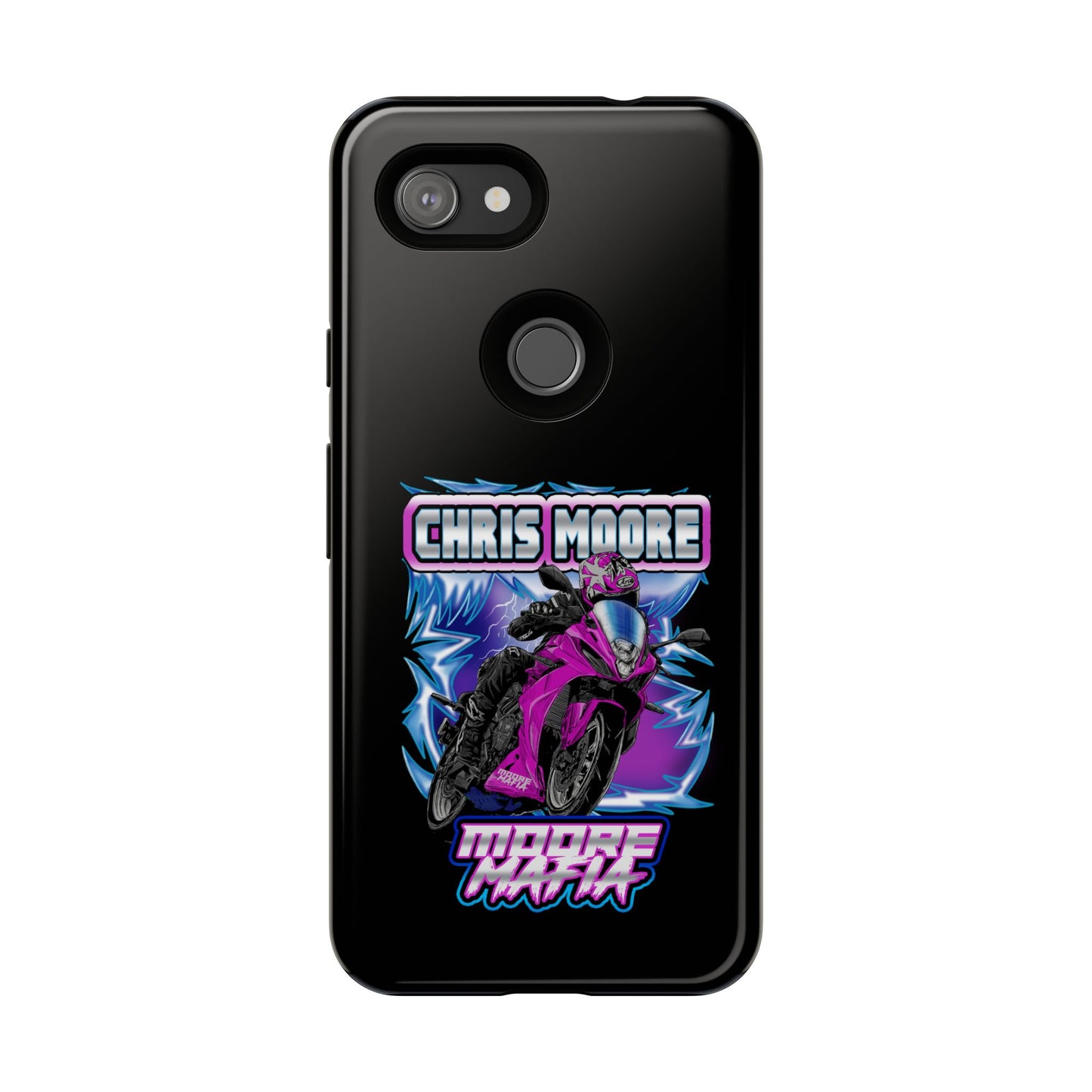 Purple Lightning Phone Case