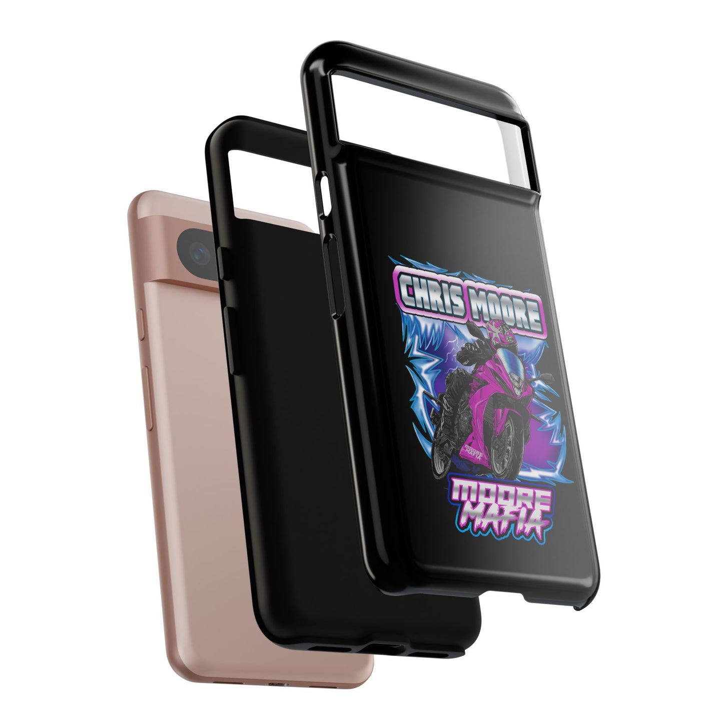 Purple Lightning Phone Case