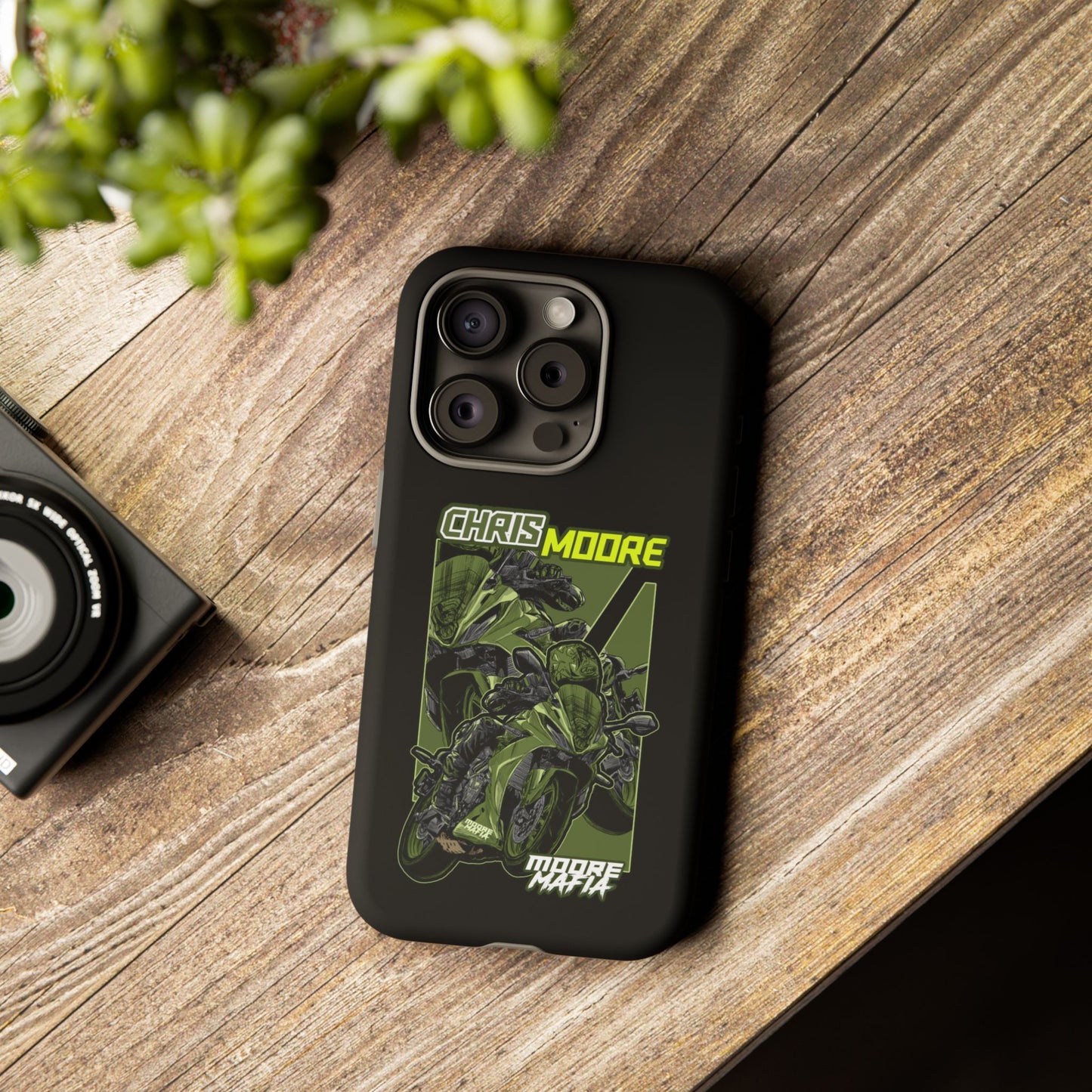 Green Chris Moore Phone Case