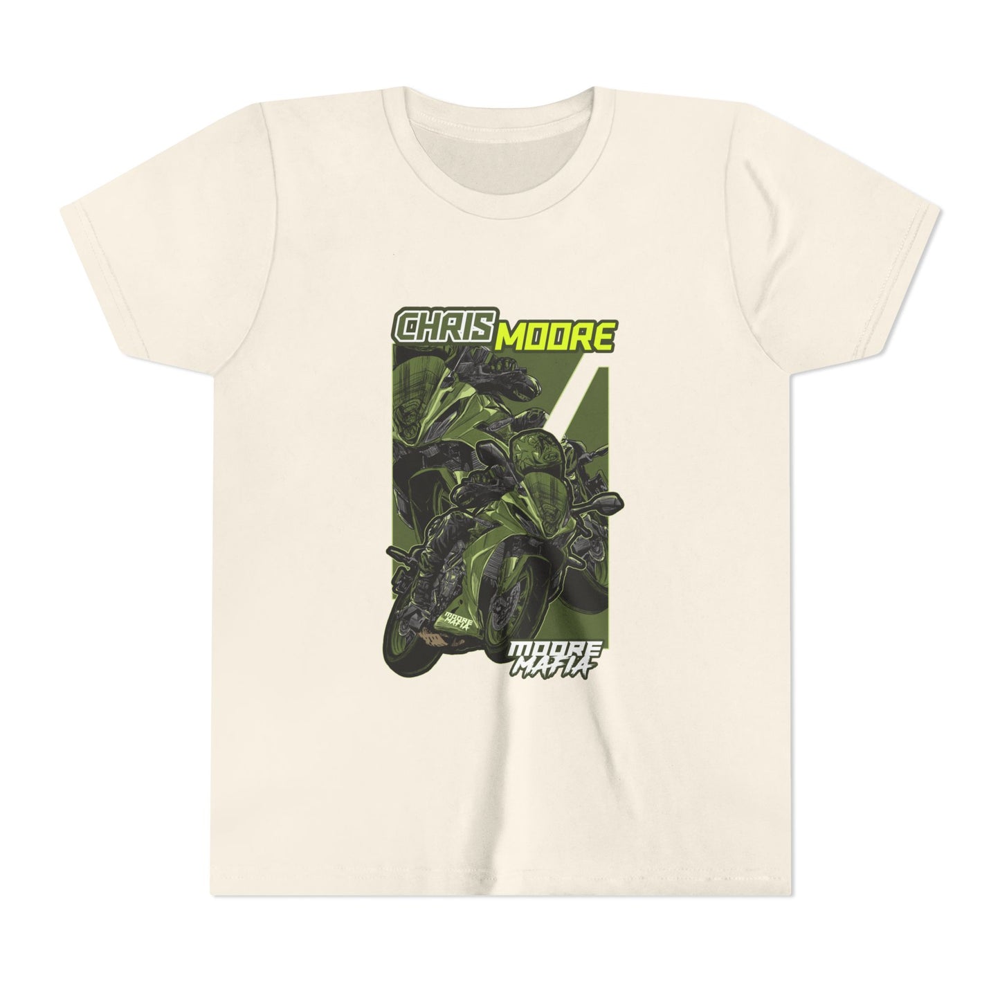 Green Chris Moore Youth Graphic Tee