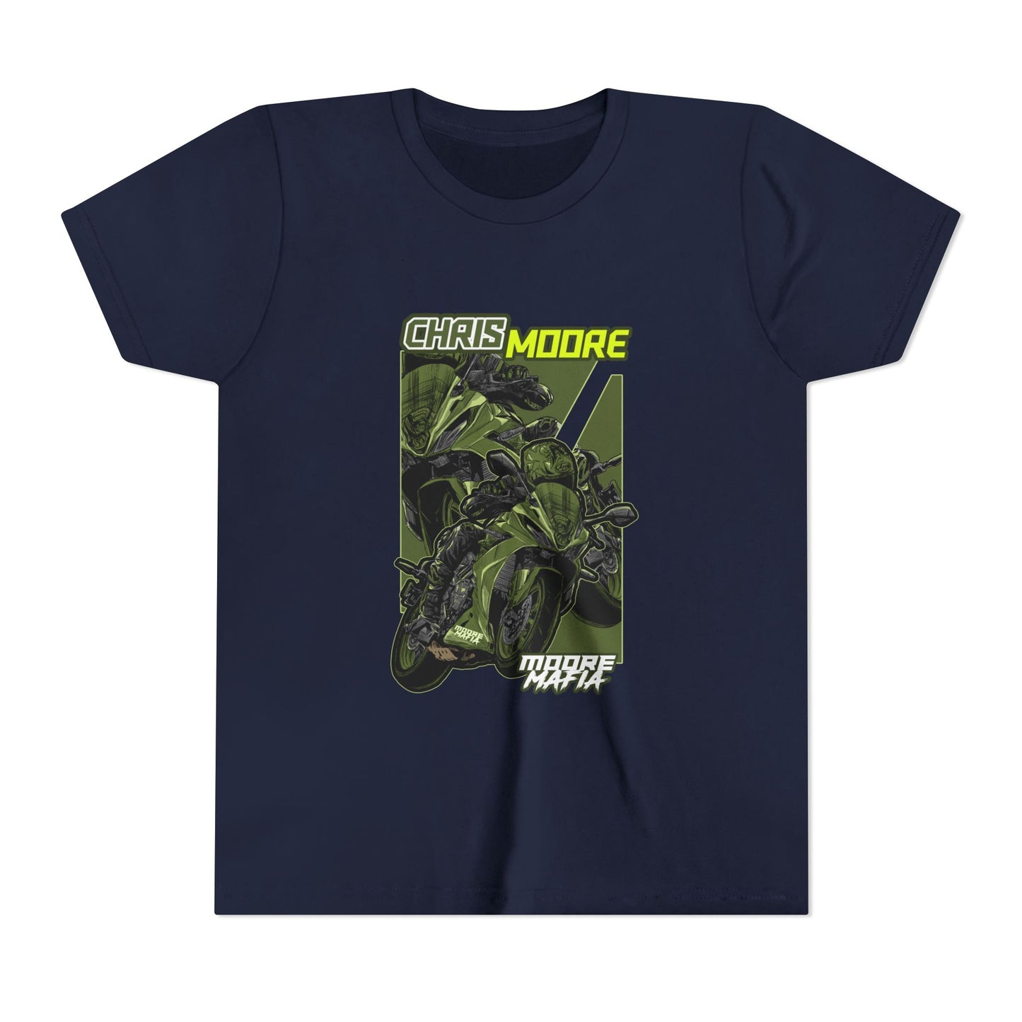 Green Chris Moore Youth Graphic Tee