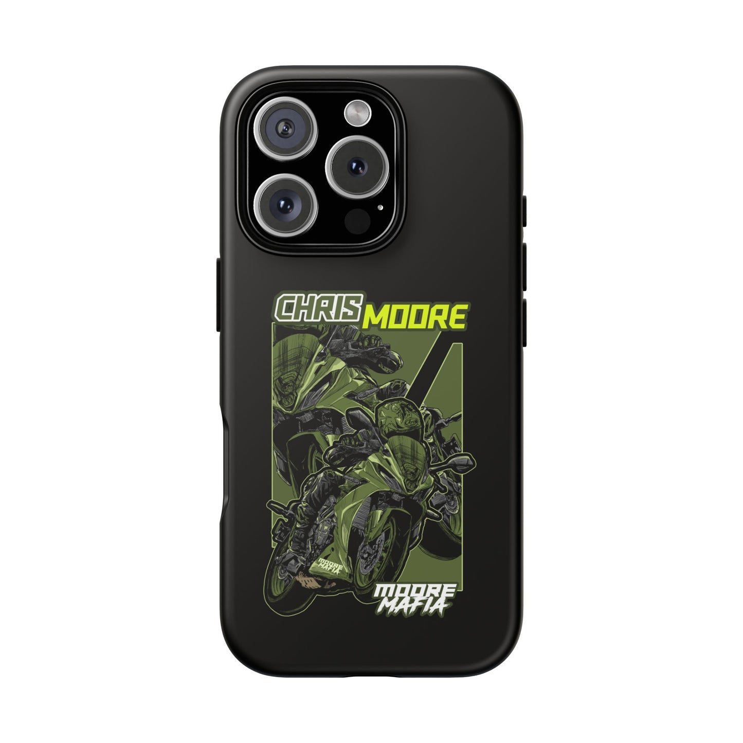 Green Chris Moore Phone Case