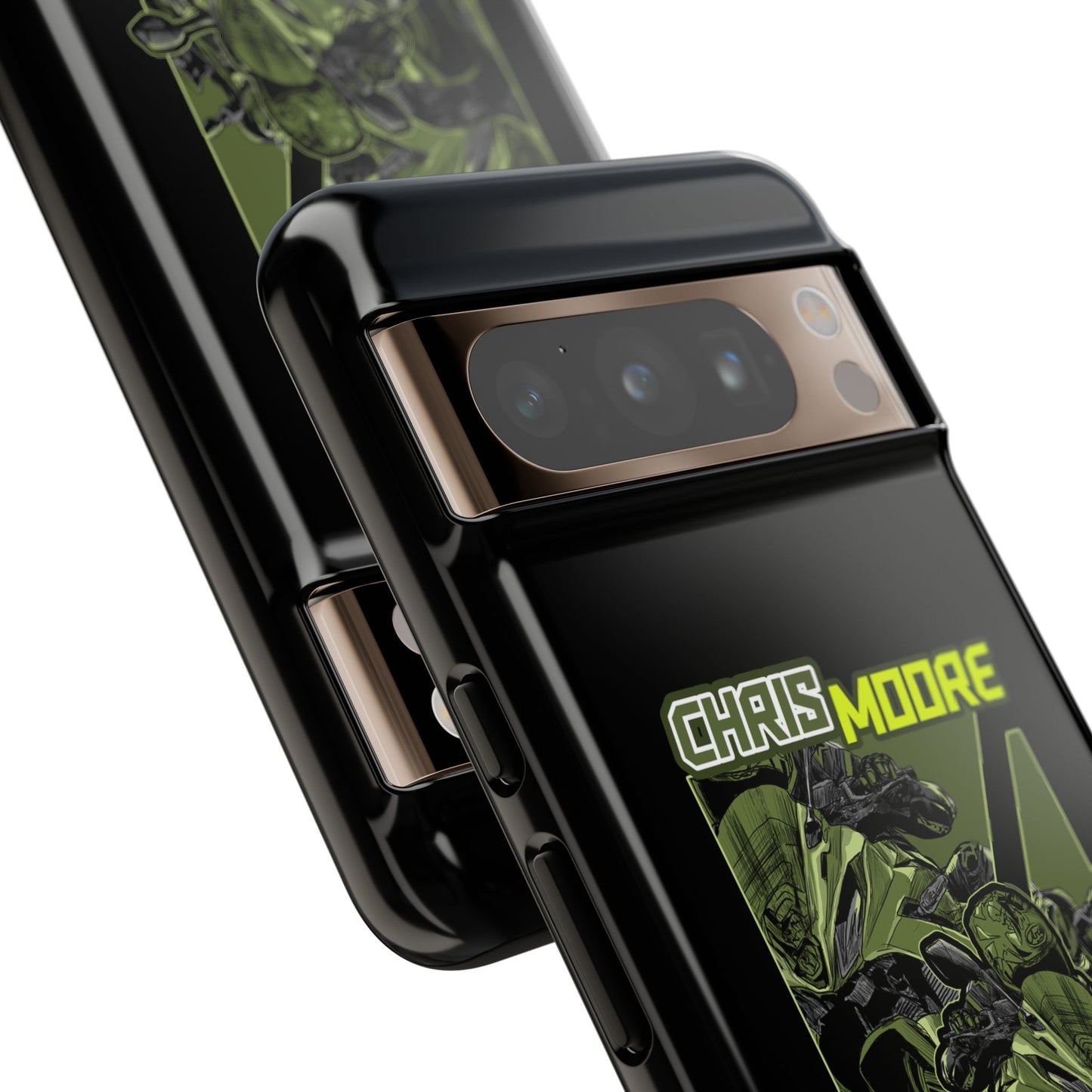 Green Chris Moore Phone Case