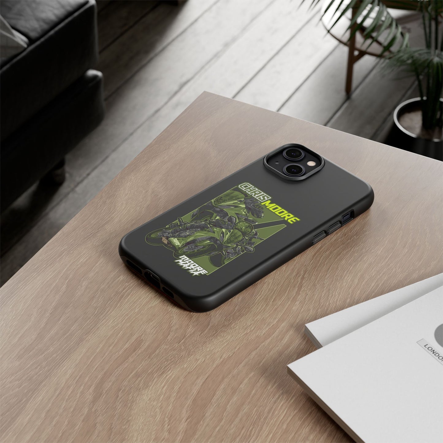 Green Chris Moore Phone Case