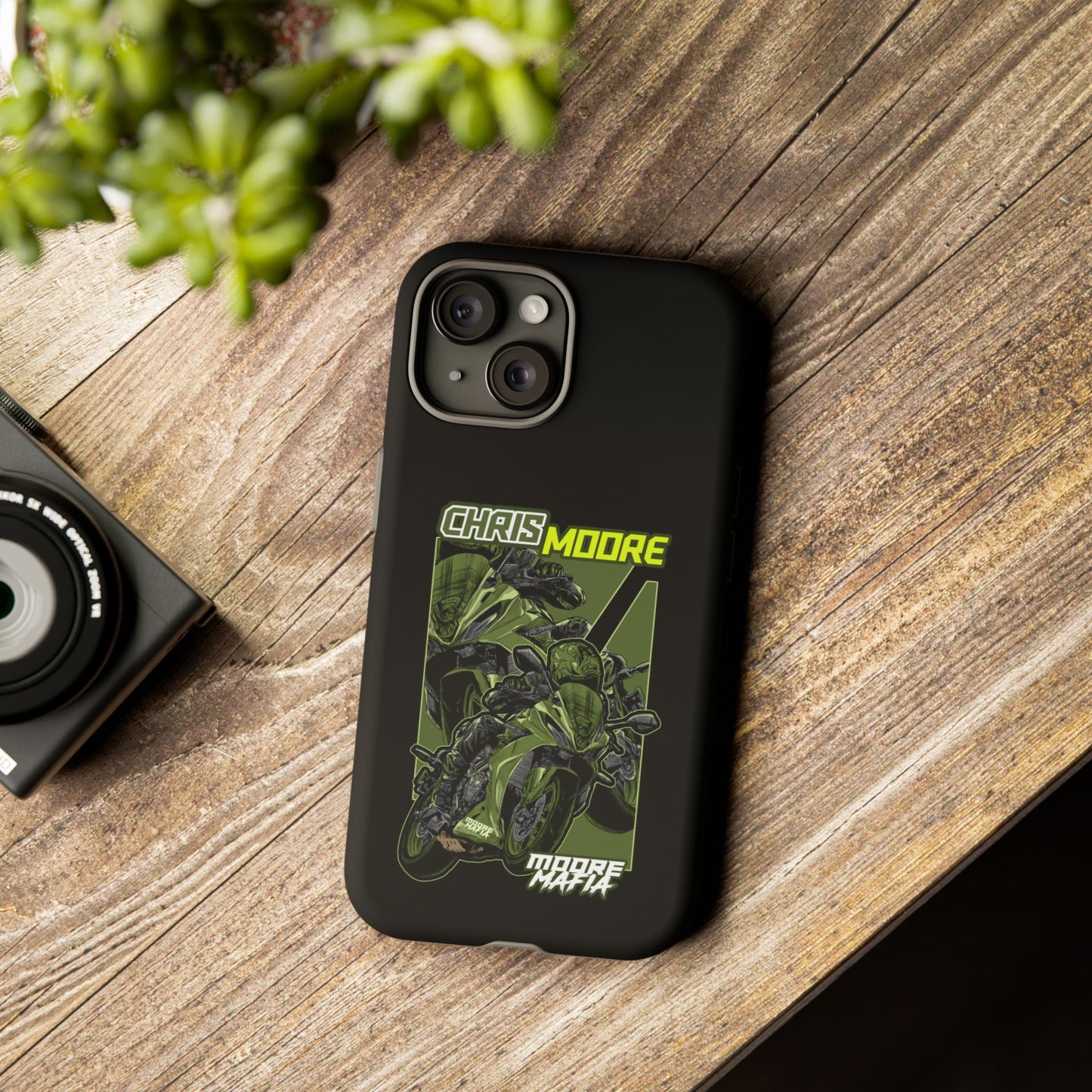 Green Chris Moore Phone Case