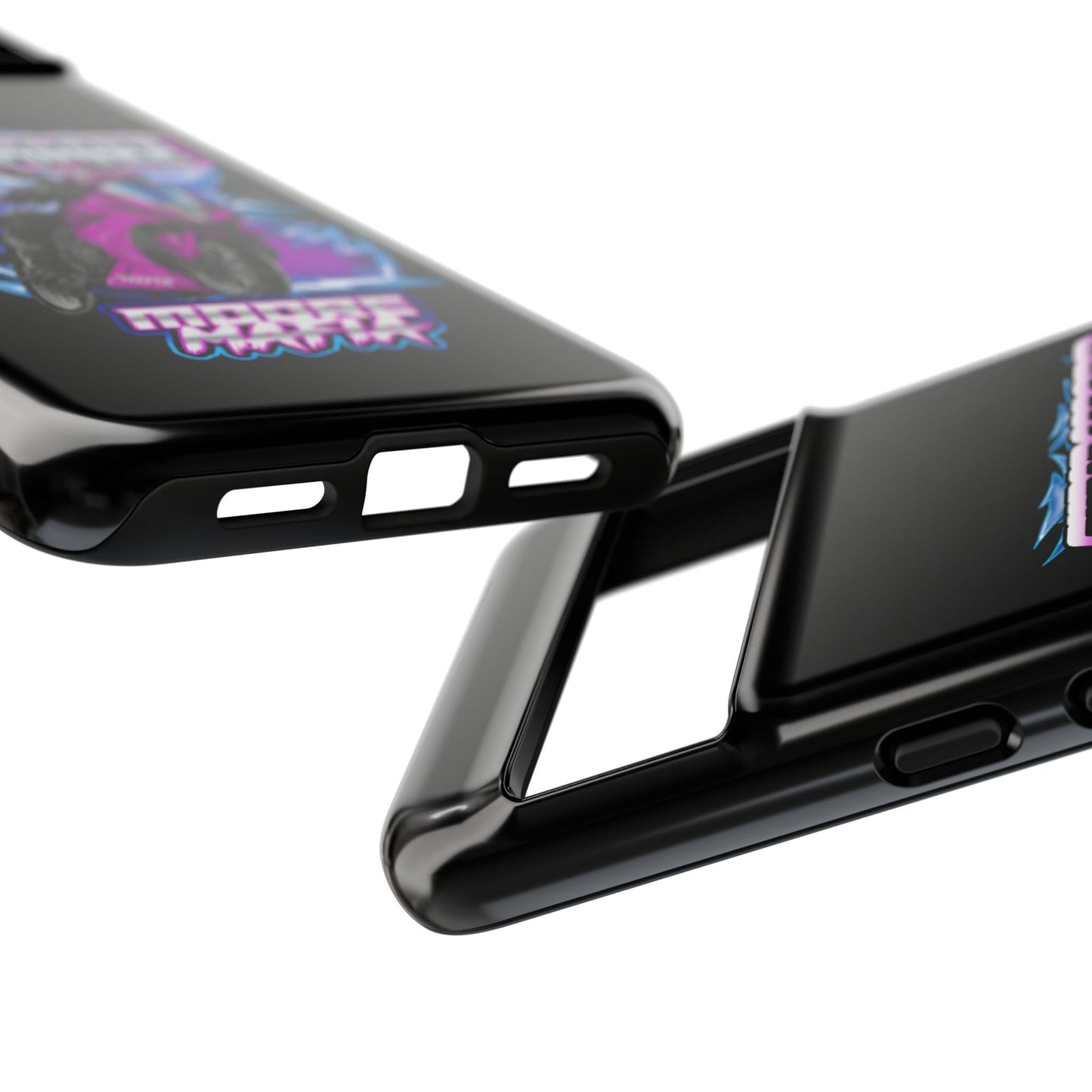 Purple Lightning Phone Case
