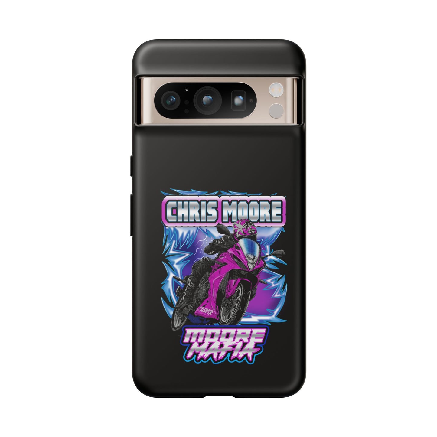 Purple Lightning Phone Case