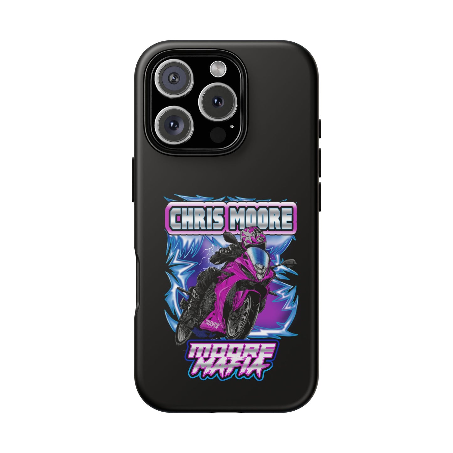 Purple Lightning Phone Case