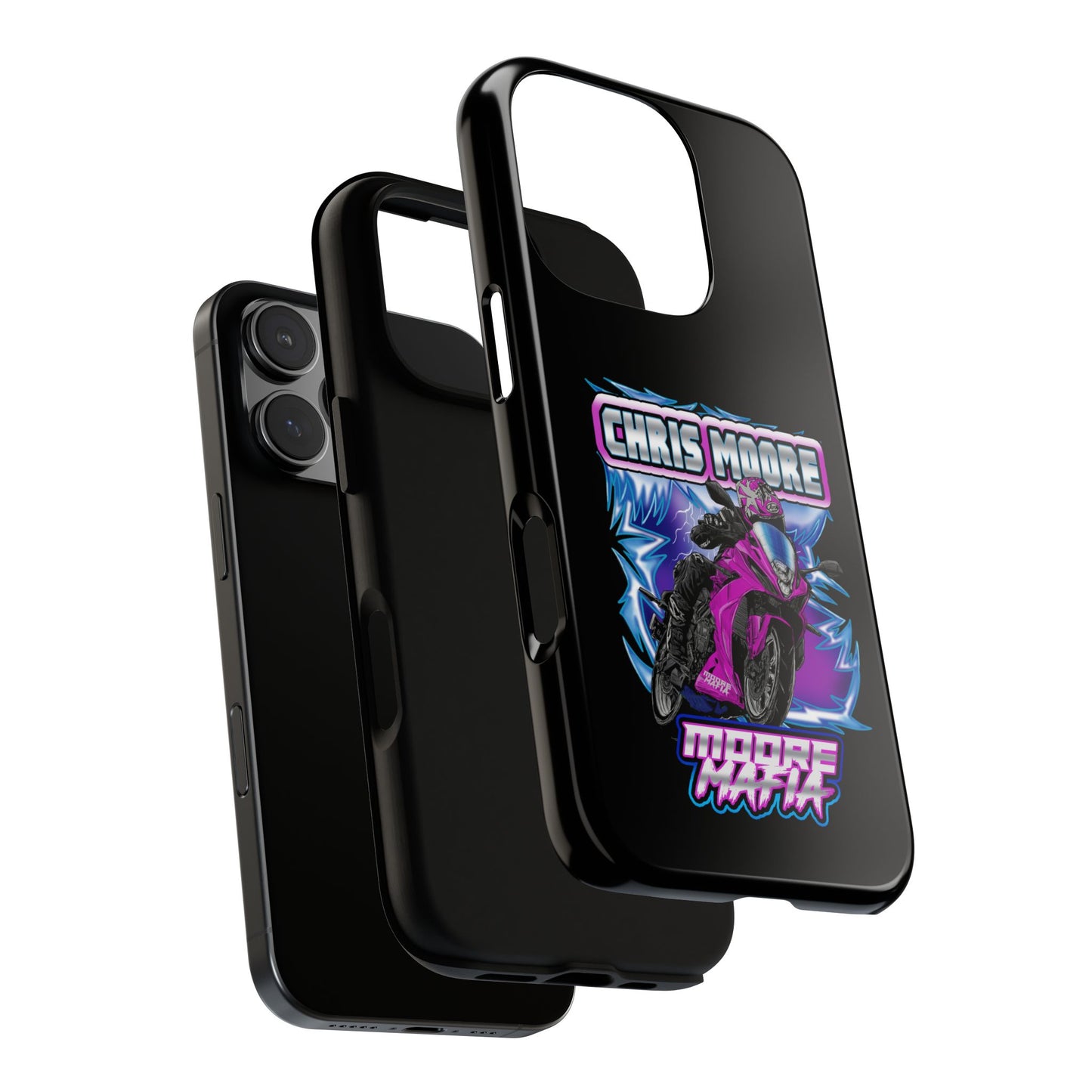 Purple Lightning Phone Case