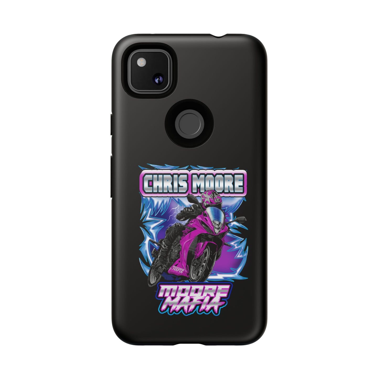 Purple Lightning Phone Case
