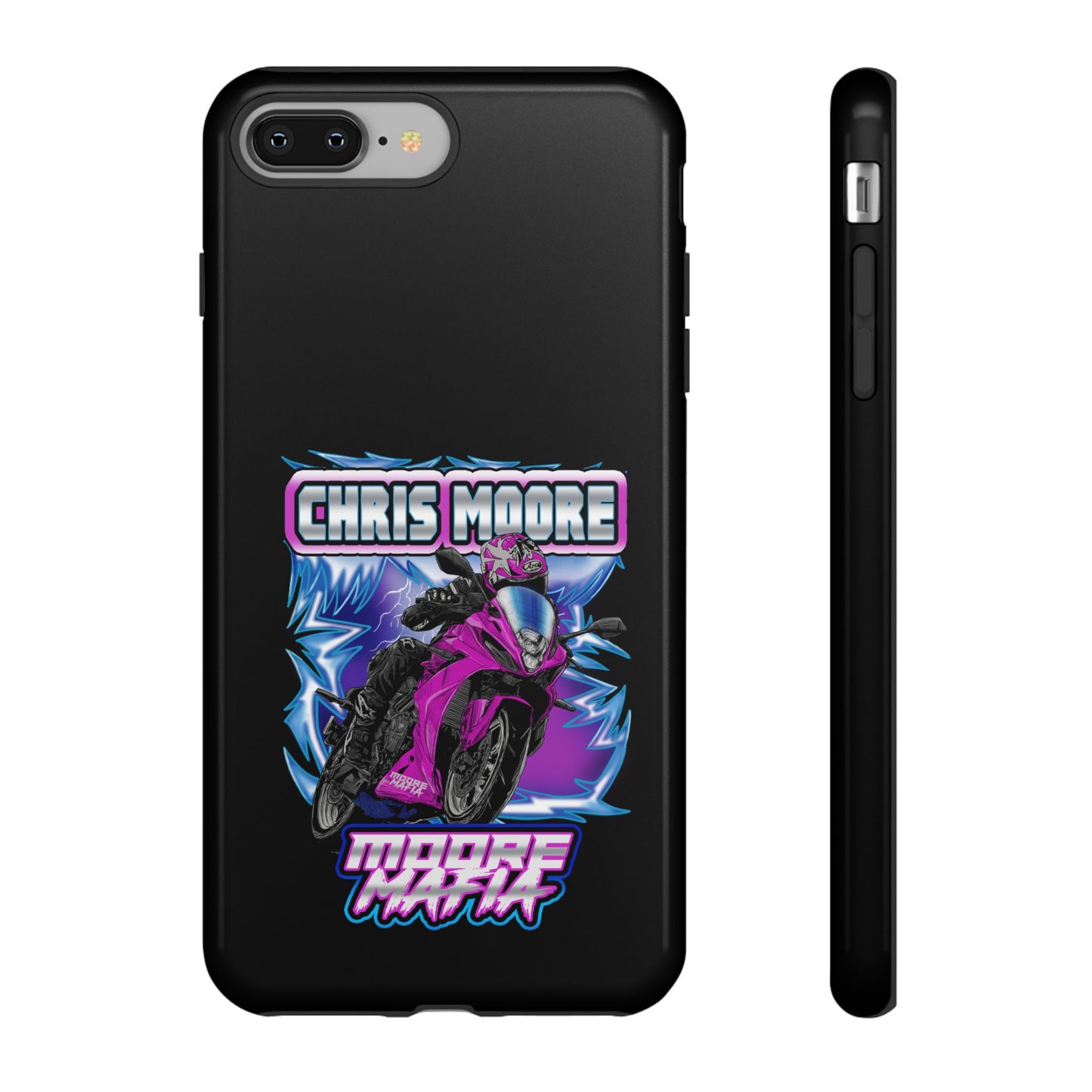 Purple Lightning Phone Case