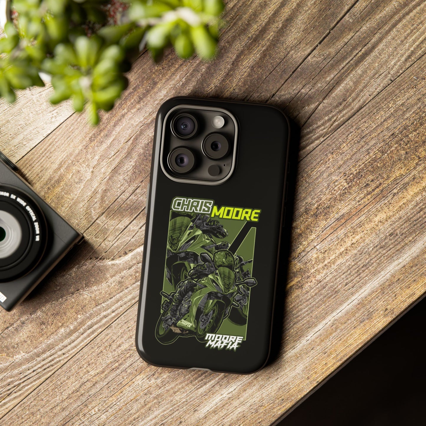 Green Chris Moore Phone Case