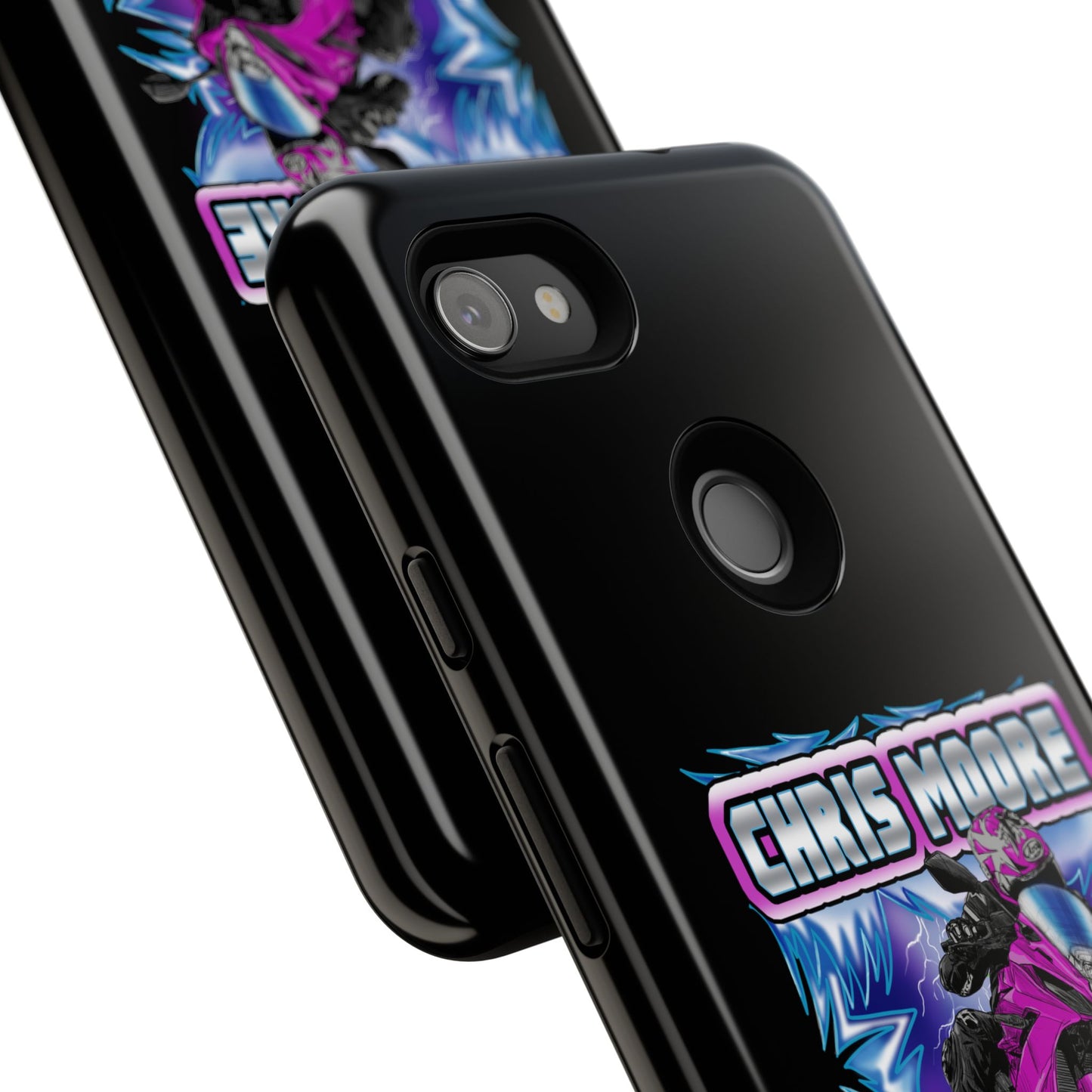 Purple Lightning Phone Case