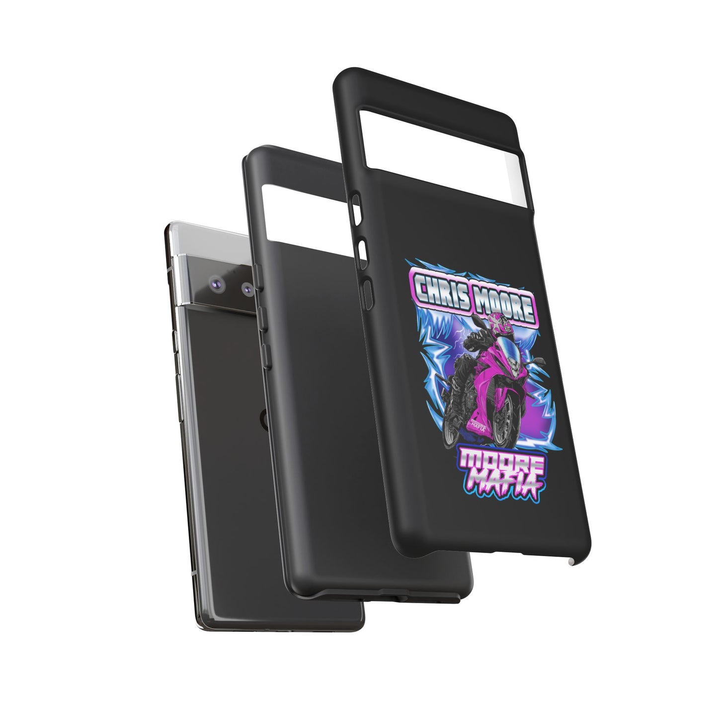 Purple Lightning Phone Case